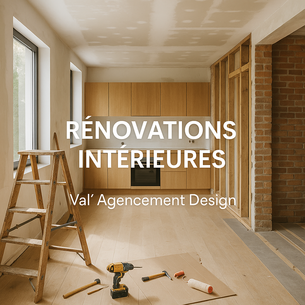 Rénovations intérieurs Val 'Agencement Design