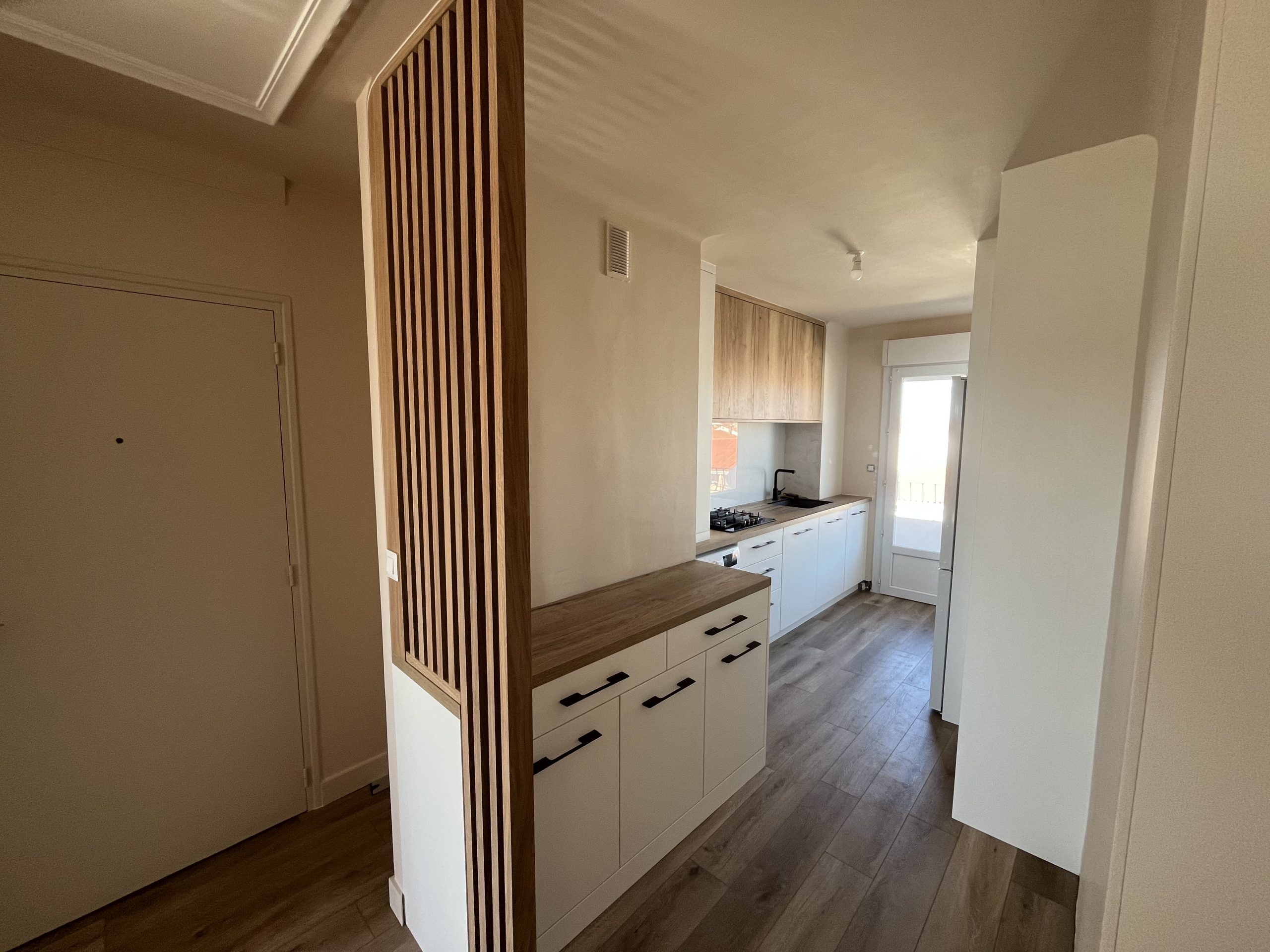 Cuisine sur mesure réalisée par Val'Agencement Design